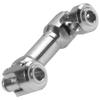 2Pcs Vgoohobby Universal Drive Shaft RC Crawler Driveshaft Compatible with Traxxas TRX4 Axial SCX10 AXI03007 Redcat Gen7 RC4WD D90 TF2 1/10 RC Crawler Car (Silver,68-86mm) view 4