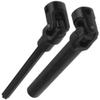 2Pcs Vgoohobby Universal Drive Shaft RC Crawler Driveshaft Compatible with Traxxas TRX4 Axial SCX10 AXI03007 Redcat Gen7 RC4WD D90 TF2 1/10 RC Crawler Car (Black,119-159mm) view 4