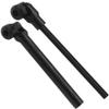 2Pcs Vgoohobby Universal Drive Shaft RC Crawler Driveshaft Compatible with Traxxas TRX4 Axial SCX10 AXI03007 Redcat Gen7 RC4WD D90 TF2 1/10 RC Crawler Car (Black,129-179mm) view 4