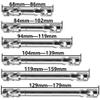 2Pcs Vgoohobby Universal Drive Shaft RC Crawler Driveshaft Compatible with Traxxas TRX4 Axial SCX10 AXI03007 Redcat Gen7 RC4WD D90 TF2 1/10 RC Crawler Car (Silver,104-139mm) view 2