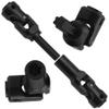 2Pcs Vgoohobby Universal Drive Shaft RC Crawler Driveshaft Compatible with Traxxas TRX4 Axial SCX10 AXI03007 Redcat Gen7 RC4WD D90 TF2 1/10 RC Crawler Car (Black,68-86mm) view 3