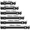2Pcs Vgoohobby Universal Drive Shaft RC Crawler Driveshaft Compatible with Traxxas TRX4 Axial SCX10 AXI03007 Redcat Gen7 RC4WD D90 TF2 1/10 RC Crawler Car (Black,84-102mm) view 2
