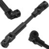 2Pcs Vgoohobby Universal Drive Shaft RC Crawler Driveshaft Compatible with Traxxas TRX4 Axial SCX10 AXI03007 Redcat Gen7 RC4WD D90 TF2 1/10 RC Crawler Car (Black,84-102mm) view 3