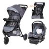 Baby Trend Passport Seasons All-Terrain Stroller Travel System with EZ-Lift Plus Infant Car Seat, Dash Grey view 1
