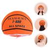 ABOOFAN Cute Basketball Hat Plush Basketball Cap Halloween,Christmas,Carnival,Birthday Costume Party Headwear view 2