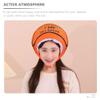 ABOOFAN Cute Basketball Hat Plush Basketball Cap Halloween,Christmas,Carnival,Birthday Costume Party Headwear view 4