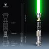 G4E Lightsaber with Bluetooth App, Smooth Swing and Premium Aluminium Hilt with Light Saber Stand and realistic blade plug. 16 Light Saber Sound Modes and Infinite RGB Colour Change. Skywalker view 2