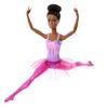 Barbie Ballerina Doll, Brunette Fashion Doll Wearing Purple Removable Tutu, Posed with Ballet Arms & en Pointe Toe Shoes view 4