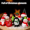 AMOR PRESENT 12PCS Christmas Wind Up Stocking Stuffers, Christmas Wind Up Toys Set Pull Back Cars Jumping Walking Toys for Goodie Bag Fillers Party Favors view 4