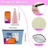 3Pcs Funny Mahjong Bag Mahjong Lover Gift Makeup Bag Retirement Gifts for Her Mahjong Girl Cosmetic Bag Mahjong Player Gift Gambling Gifts for Women Grandma Mother Birthday Christmas Gift Travel Pouch view 2