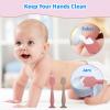 Diaper Cream Spatula Butt Spatula Baby Diaper Spatula, Soft Silicone Butt Paste Spatula Diaper Rash Cream Applicator Diaper Cream Brush with Suction Cup Base view 4