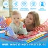 2-in-1 Musical Mat Toys for 1 2 3 4 5 Year Old, Piano Keyboard & Drum Set with 2 Drum Sticks, Early Educational Musical Learning Toys Birthday for 1 2 3 4 5 Year Old Boys & Girls, Blue view 3