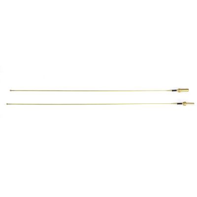 DAGIJIRD 2* Metal Antenna RC Car Replacement Parts for Henglong 1/16 RC Tank 3889 German Leopard 2A6 Model