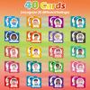 Aizweb Feelings Emotions Match Game,Memory Game,Social Emotional Learning Activities,Toddler Baby Flash Cards,Calm Down Corner Supplies,Educational Toys for Pre K Preschool Kindergarten Autism ADHD view 2