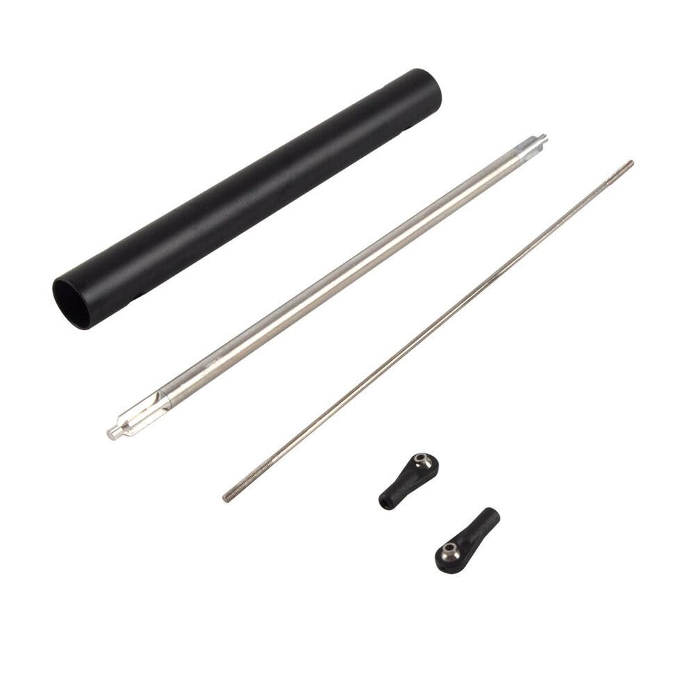 RC Helicopter Parts for Roban RC Helicopter Fuselage 500 Size Bell UH-1N Accessories Sparepart (Long Tailpipe+Shaft+Push Rod)