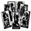 Dark Kingdom Tarot Cards Deck. Black and White Fortune Telling and Divination Cards view 1