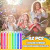 32 Pcs 8 Colors Neon Bubbles Party Favors For Kids, Mini Star Bubble Wand Bulk In Gift Box as Goody Bags Stuffer, Classroom Giveaways, Carnival Prizes Toy, Birthday Treats, Party Supplies For Toddlers view 3