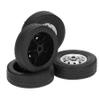 4pcs Plastic Rubber Tire RC Toy Accessory Upgrade Parts Fit for WPL1/10 Drift Truck D12 Modification Accessories view 2