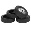 4pcs Plastic Rubber Tire RC Toy Accessory Upgrade Parts Fit for WPL1/10 Drift Truck D12 Modification Accessories view 3