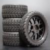 4pcs 1/10 RC Soft Rubber Touring Tire Tire Rim Modification Accessories (Color : 1) view 1