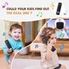 Baby TV Remote Toy - Realistic Play Remote toy with Lights and Sounds, 3 Languages (English, Spanish & French), Learning Musical Toys, Preschool Infant Boys Girls Toys Gift for 1 2 Year Old, Black. view 4