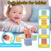 Baby Toys 0-6-12 Months,Montessori Toys for babise 0-6-12-18 Months,Incl Pull String Toy & Shape Sorter & Stacking Building Block & Manhattan ball & Baby Blocksmontessori baby toys for 1 + year view 2
