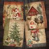 100 Pcs Christmas Stickers Non-Repeating Retro Santa Claus Stickers Christmas Decoration,Waterproof Holiday Sticker for Scrapbook,Cards,Junk Journals, Laptop,Water Bottles (Santa 100 Pcs) view 4