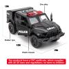 BDTCTK 1/36 Scale JLTV Armored Car Police Car Model, Zinc Alloy Die-Cast Pull Back Vehicles Kid Toys for Boy Girl Gift (Black) view 2