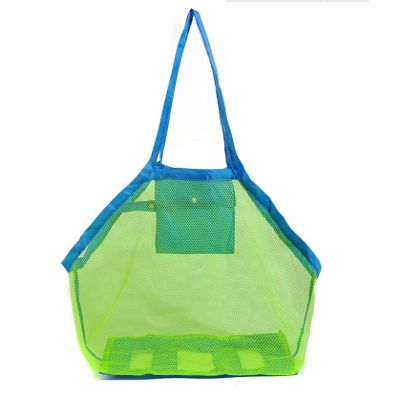 TURHAN Summer Beach Net Pocket Oversized Toy Storage Bag Sand Digging Tool mesh Beach Bag mesh Beach Bag