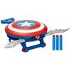 Marvel Studios Captain America Brave New World NERF Skyshot Blaster, Shield Roleplay Toy, Super Hero Toys for Kids 5 and Up view 1