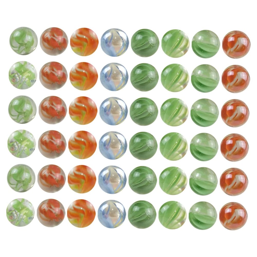 14mm Glass Ball Toys Fish Tank Glass Marbles Colorful Decorative Glass Marbles Set