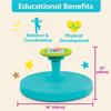 B. toys  Spinning Activity Toy  Colorful Bead Popper  Easy  Grip Handle  Active Play for Toddlers  2+ Years  Twirly Time view 4