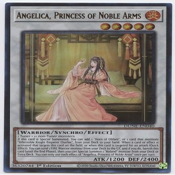 Angelica, Princess of Noble Arms - DUNE-EN040 - Ultra Rare - 1st Edition