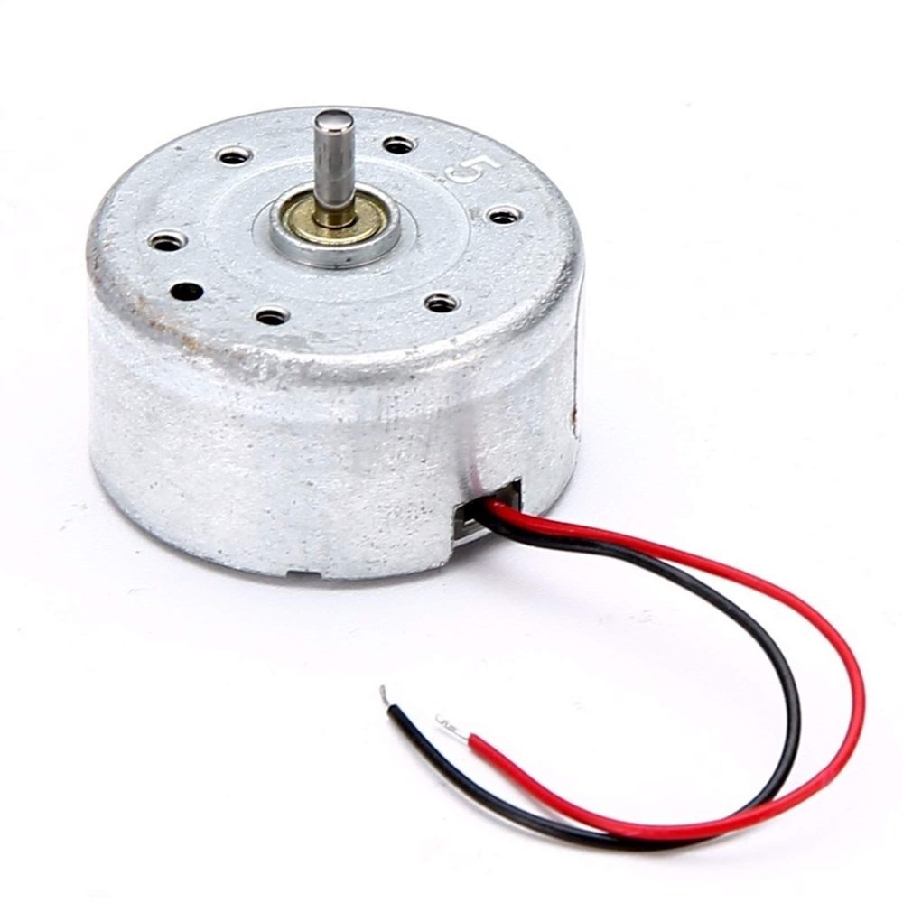 GTPBAO Power Science 1pc Micro Solar Motor, 3500-7000 RPM/Min, for Scientific Hobby Toys DIY Accessories, 300 DC 3V 4.5V 5V Motors, Engine Projects