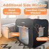 Ultrapopp Pop up Sensory Tent for Kids, Extra Big 47x47in Black Out Calming Hideout Den, Calm Down Black Tent for Autism Kids ADHD SPD, Autistic Sensory Room Play Tents with Door & Window view 4