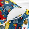 Datura home Nap Mat -Animal Cars Sleeping Bag with Removable Pillow - Daycare and Sleepovers Preschool Kindergarten Bedding Set for Kids Toddler Boys Girls(Animal Standard) view 3