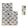 Datura home Nap Mat -Excavator Truck Sleeping Bag with Removable Pillow - Daycare and Sleepovers Preschool Kindergarten Bedding Set for Kids Toddler Boys Girls(Truck1 Standard) view 1