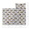 Datura home Nap Mat -Excavator Truck Sleeping Bag with Removable Pillow - Daycare and Sleepovers Preschool Kindergarten Bedding Set for Kids Toddler Boys Girls(Truck1 Standard) view 2