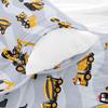 Datura home Nap Mat -Excavator Truck Sleeping Bag with Removable Pillow - Daycare and Sleepovers Preschool Kindergarten Bedding Set for Kids Toddler Boys Girls(Truck1 Standard) view 3