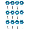 12X A949-11 Aluminum Hexagon Wheel Hex Seat Mount Hub Pins 7Mm Upgrade Parts for Wltoys 1/18 A949 A959 A969 A979 K929 view 1