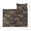 Datura home Nap Mat -Excavator Truck Sleeping Bag with Removable Pillow - Daycare and Sleepovers Preschool Kindergarten Bedding Set for Kids Toddler Boys Girls(Truck Standard) view 2