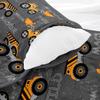Datura home Nap Mat -Excavator Truck Sleeping Bag with Removable Pillow - Daycare and Sleepovers Preschool Kindergarten Bedding Set for Kids Toddler Boys Girls(Truck Standard) view 3