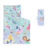 Datura home Nap Mat -Mermaid Sleeping Bag with Removable Pillow - Daycare and Sleepovers Preschool Kindergarten Bedding Set for Kids Toddler Boys Girls(Mermaid3 Large) view 1