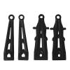4Pcs Front Upper & Lower Suspension Arm Set for Hosim XLH Xinlehong 9125 RC Car Spare Parts Upgrade Accessories view 1