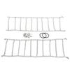2Pcs Metal 120mm 1.9Inch Tires Snow Chain for 1/10 RC Rock Crawler Traxxas TRX-4 TRX4 Axial SCX10 90046 view 1