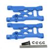 Alloy front suspension arm A-arm for rc hobby model car 1-12 Wltoys 12429 desert buggy parts (Color : Blue) view 1