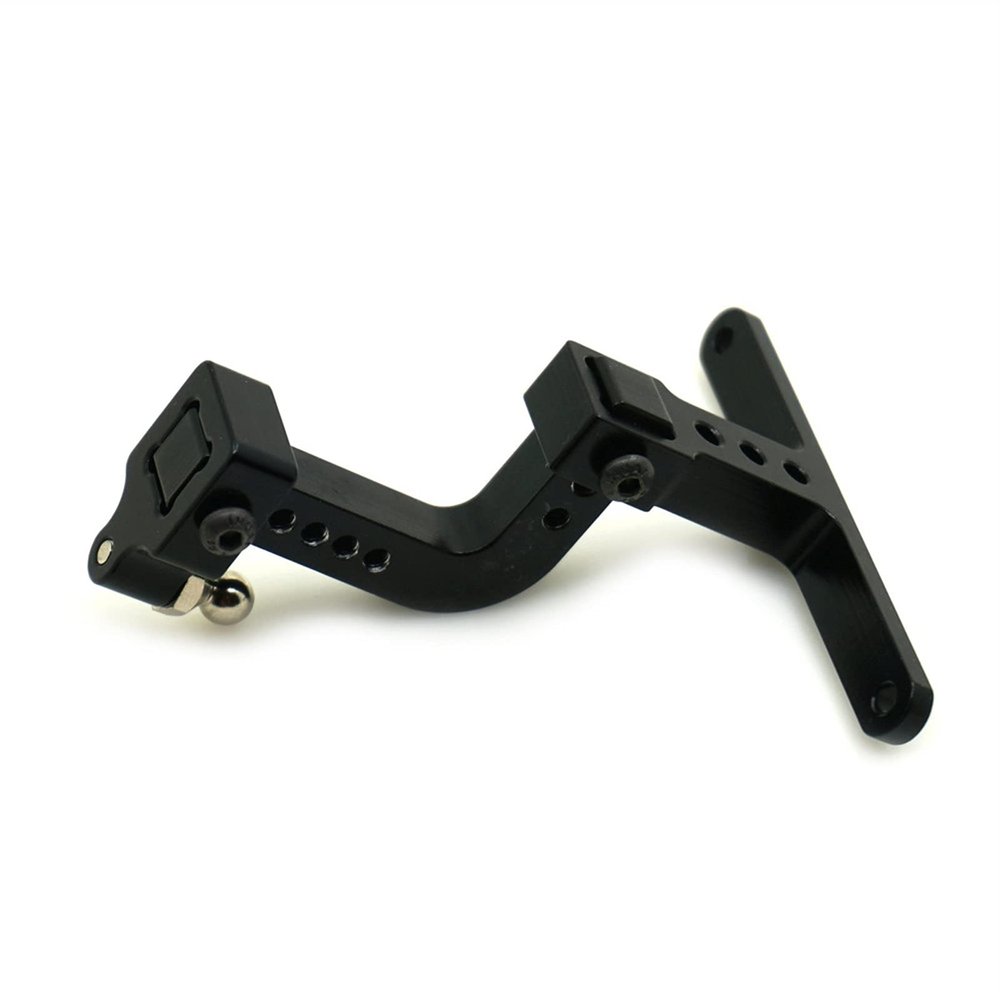 CNC Metal Aluminum Adjustable Tow Trailer Hitch for Axial for SCX10 1/10 RC Crawler Car Truck Upgrade Parts Modification Accessories