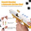Bugrtey Soft Bullet Toy Gun Pistol with Shell Ejecting for Outdoor/Indoor Shooting Games Toys, Fake Gun Prop for Halloween Costume, Educational Play Toy Guns Model(Gold), Christmas/Birthday Gifts view 3