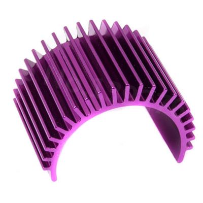 Compatible with HSP Model RC Car Spare Part Motor Heat Proof Cover Heatsink for 1/10 Scale Models Hi Speed 550 540 Motor (Color : Q)