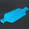 04001 6061 03601 Aluminum Alloy Metal Chassis for 1/10 Scale Models RC Car Compatible with HSP 94107 94110 94115 Off-Road Truggy Truck (Color : Blue) view 4
